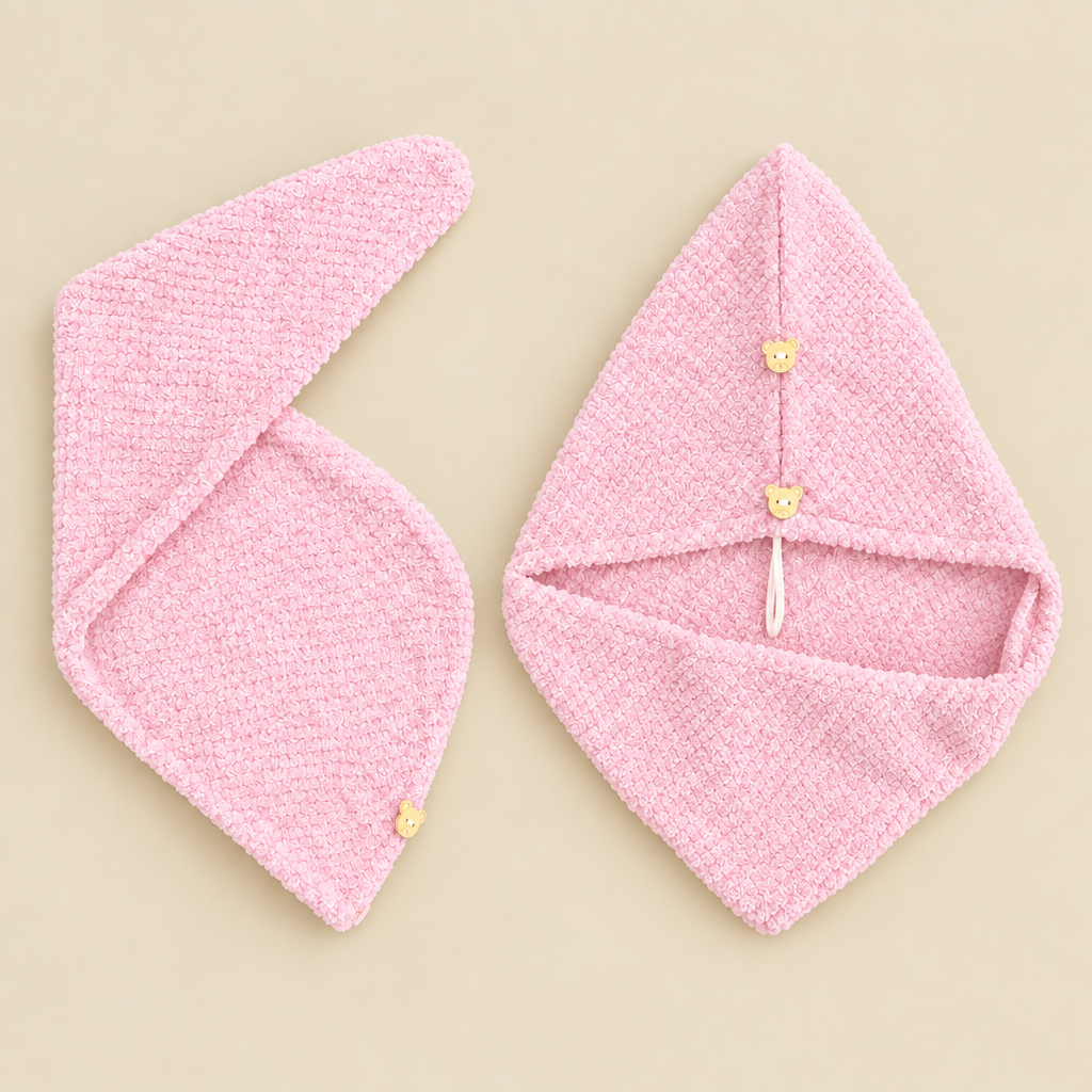 Revised pink towel arrangements